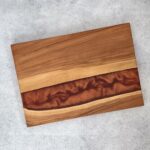 EPOKSI POSTREŽNA DESKA RUSTIKALNA ZEMLJA